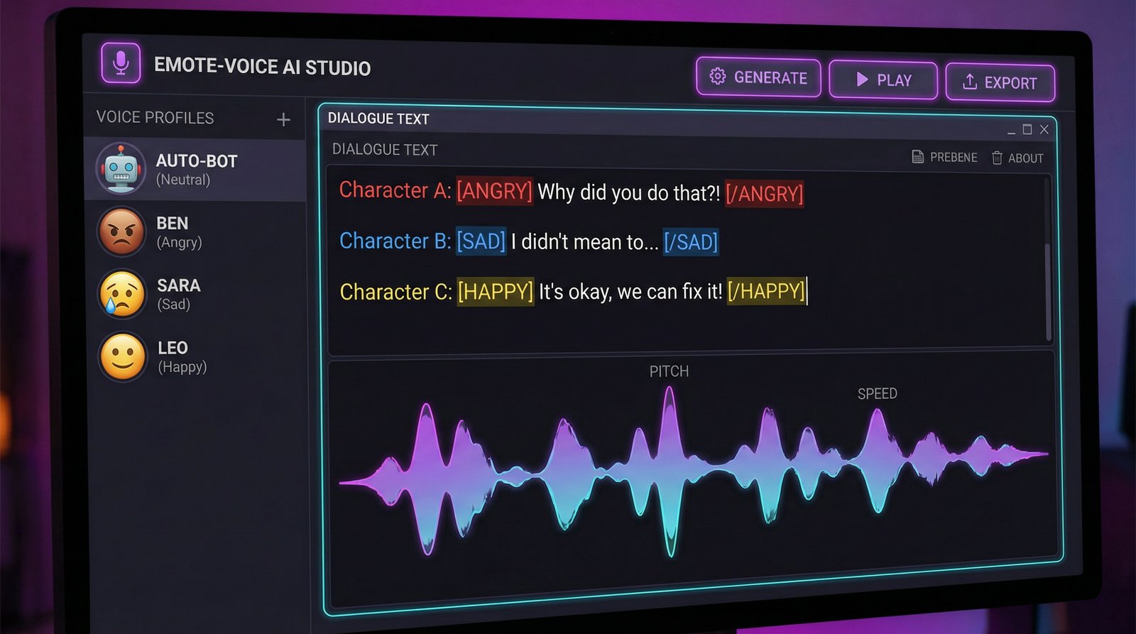 Emotion TTS Interface